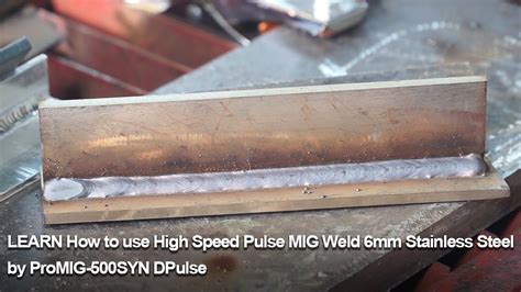 pulse mig welding stainless steel